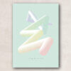 plakat, pastel, lysegrøn, popart, blend, fun, happy,cool, trendy, object, art, kunst