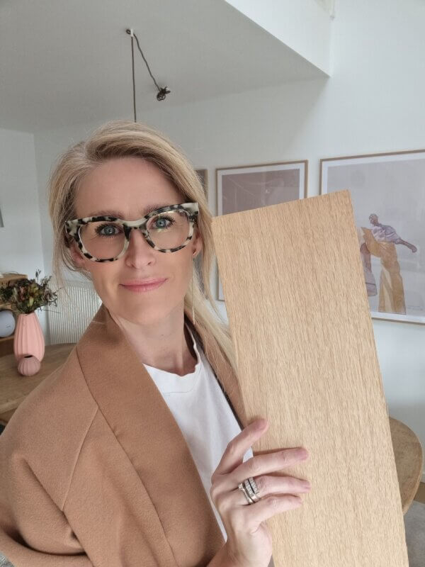 TRÆFLET, EG, HÅNDLAVET, art by sanne tøt, speciallavet, på mål